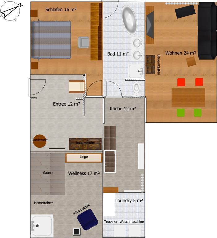 Gerda Wellness Apartment Grinzens Экстерьер фото